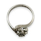 NZGD| 18ct White Gold Whitefire Elegance Ring Valuation $3,400