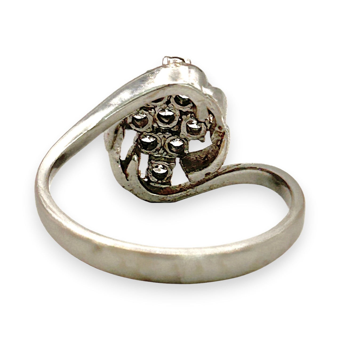 NZGD| 18ct White Gold Whitefire Elegance Ring Valuation $3,400