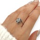 NZGD| 18ct White Gold Whitefire Elegance Ring Valuation $3,400