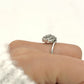 NZGD| 18ct White Gold Whitefire Elegance Ring Valuation $3,400