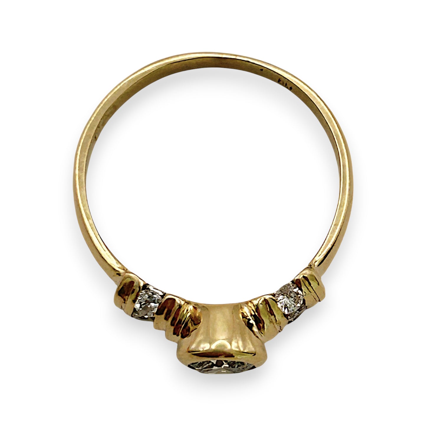 NZGD | 18ct Gold Signature Bezel Diamond Ring Valuation $3,750