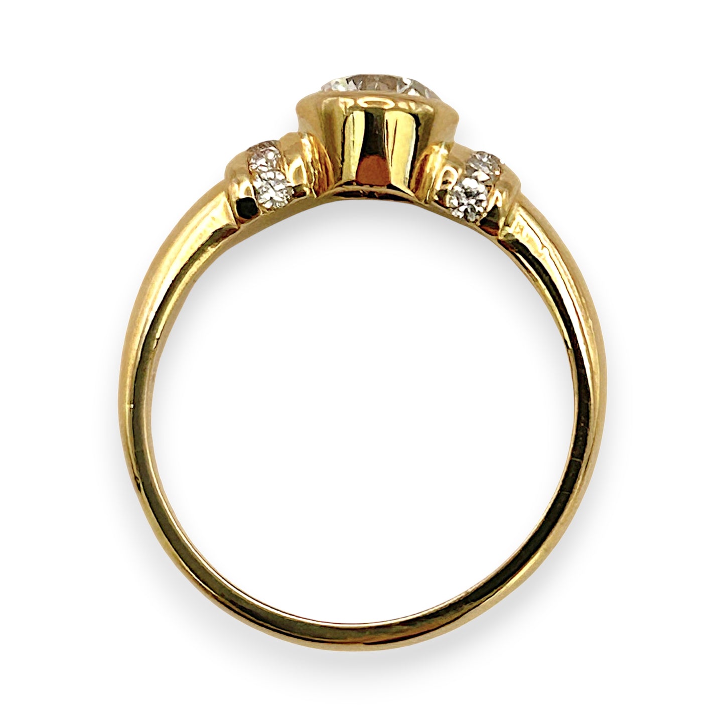 NZGD | 18ct Gold Golden Halo Majesty Ring Valuation $9,000