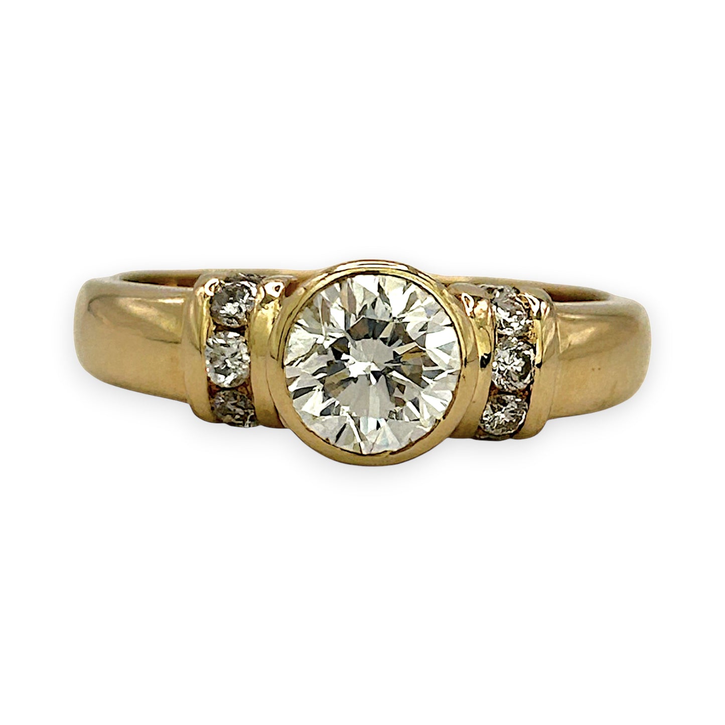NZGD | 18ct Gold Golden Halo Majesty Ring Valuation $9,000