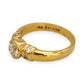 NZGD | 18ct Gold Golden Halo Majesty Ring Valuation $9,000