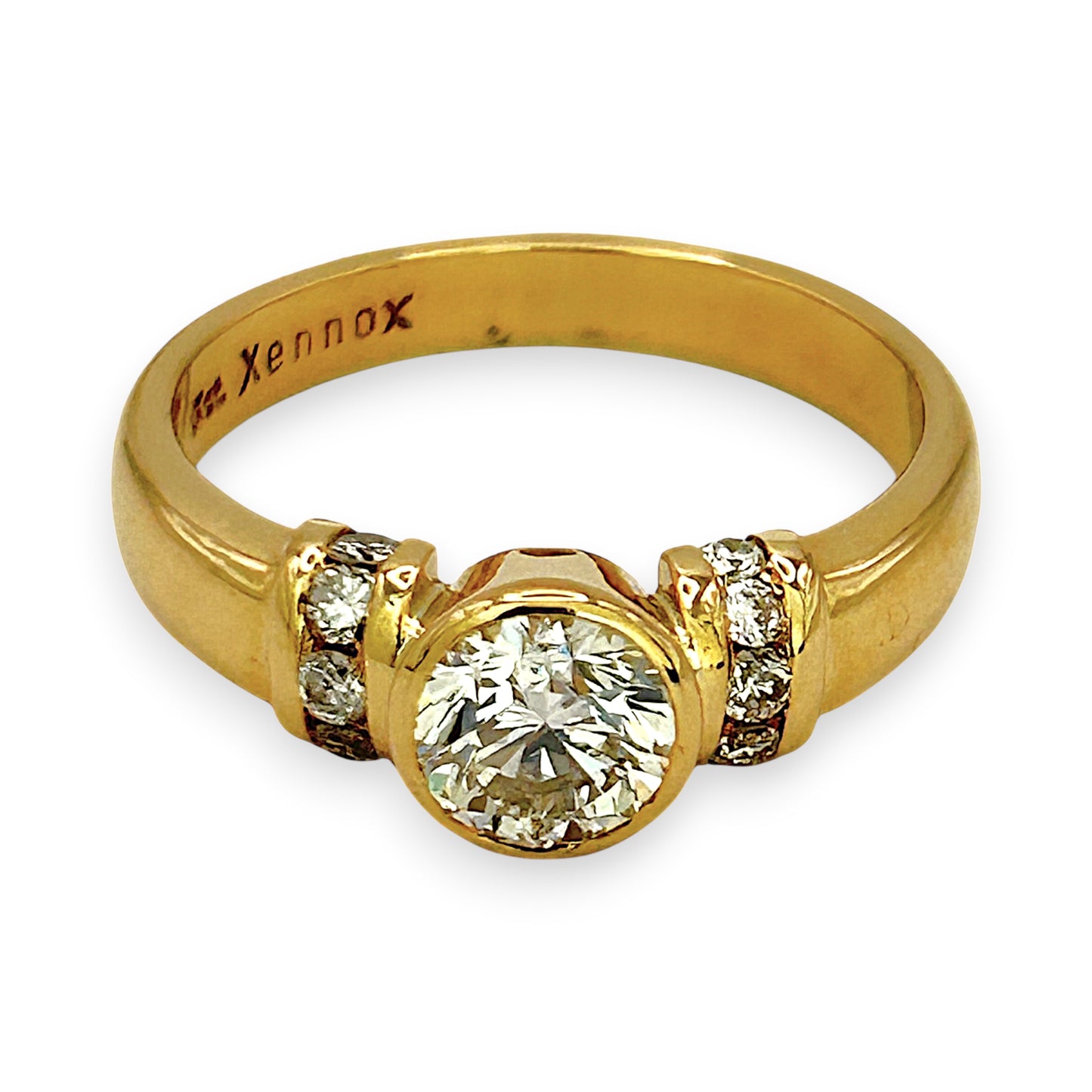 NZGD | 18ct Gold Golden Halo Majesty Ring Valuation $9,000