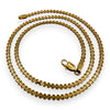 NZGD | 9ct Gold Aureum Double‑Flow Chain 42cm