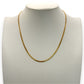 NZGD | 9ct Gold Aureum Double‑Flow Chain 42cm