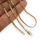 NZGD | 9ct Gold Aureum Double‑Flow Chain 42cm