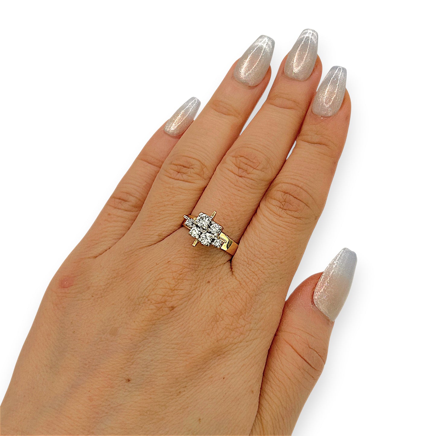 NZGD | 18ct Gold Artisan Diamond Atelier Ring Valuation $5,000
