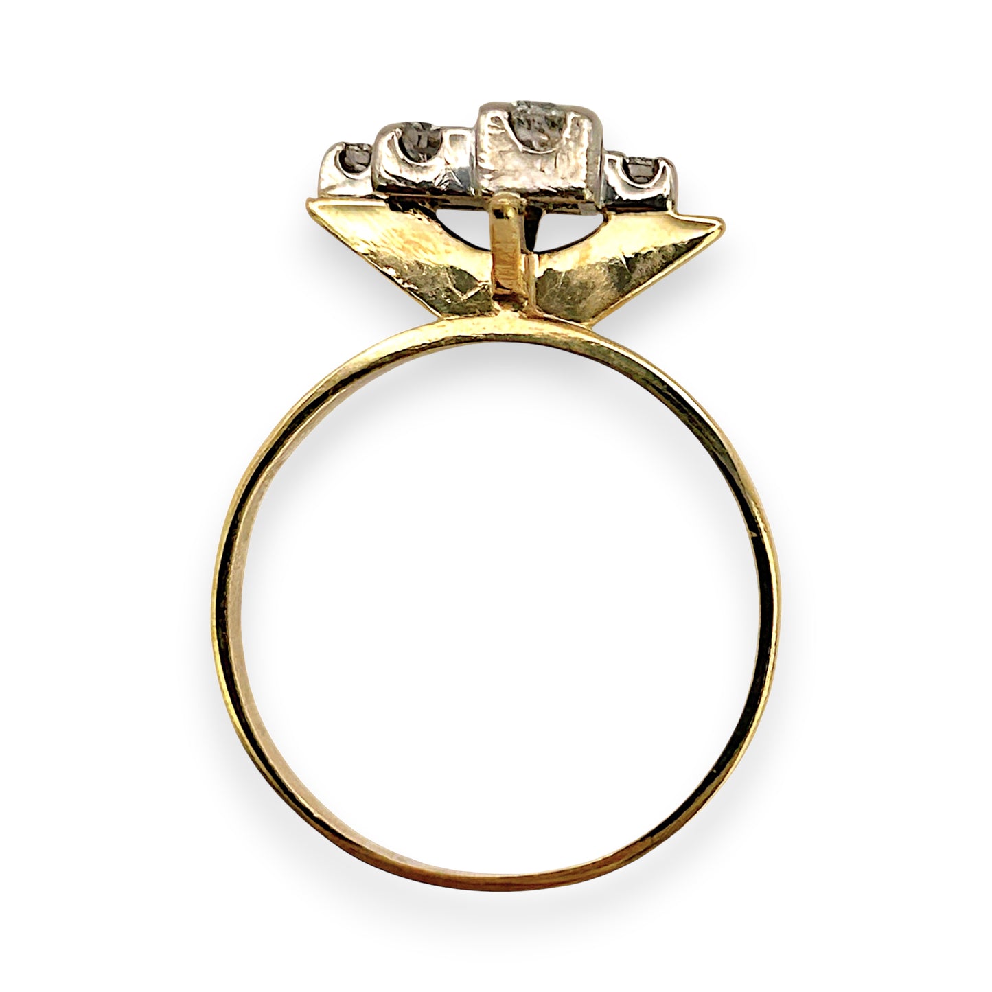 NZGD | 18ct Gold Artisan Diamond Atelier Ring Valuation $5,000