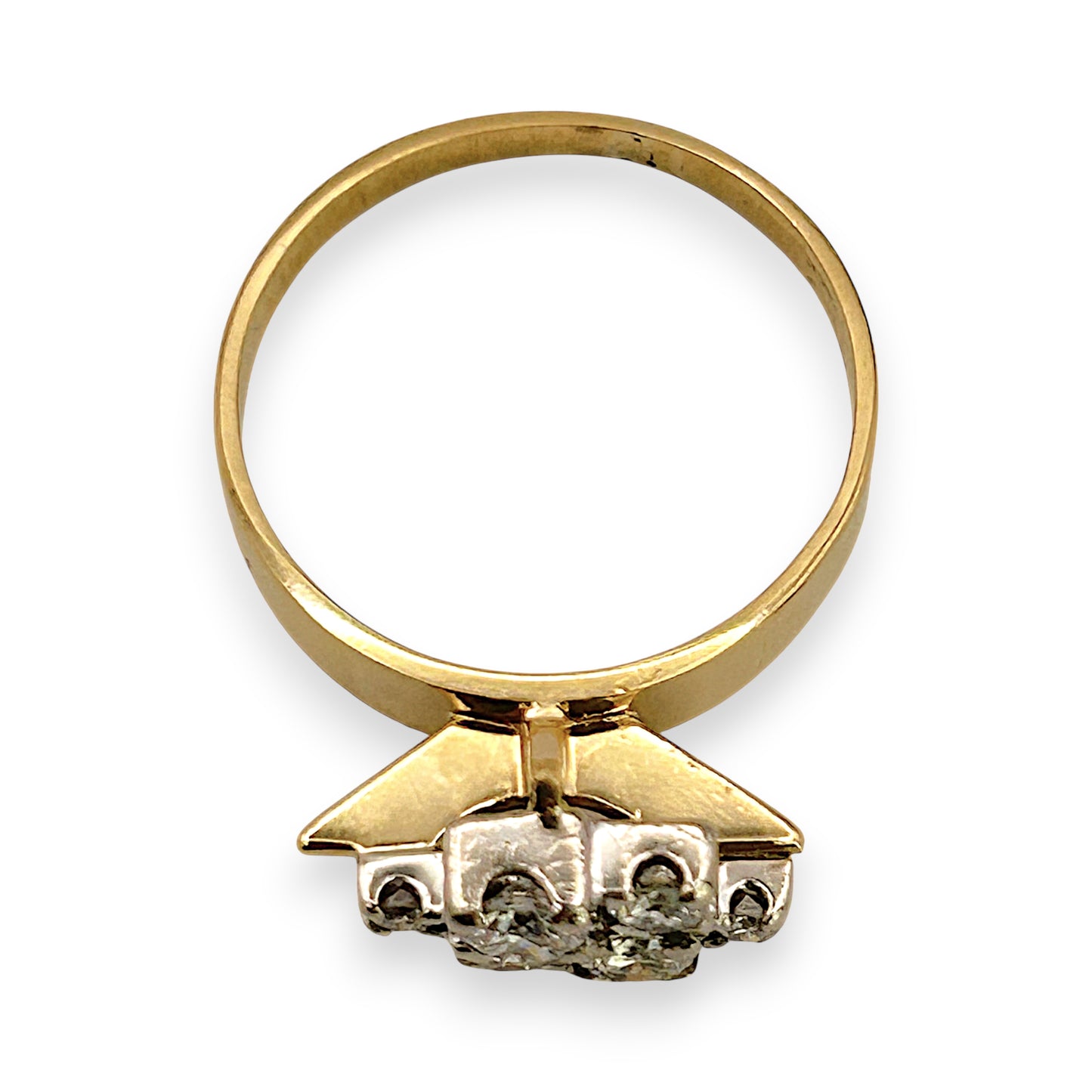 NZGD | 18ct Gold Artisan Diamond Atelier Ring Valuation $5,000