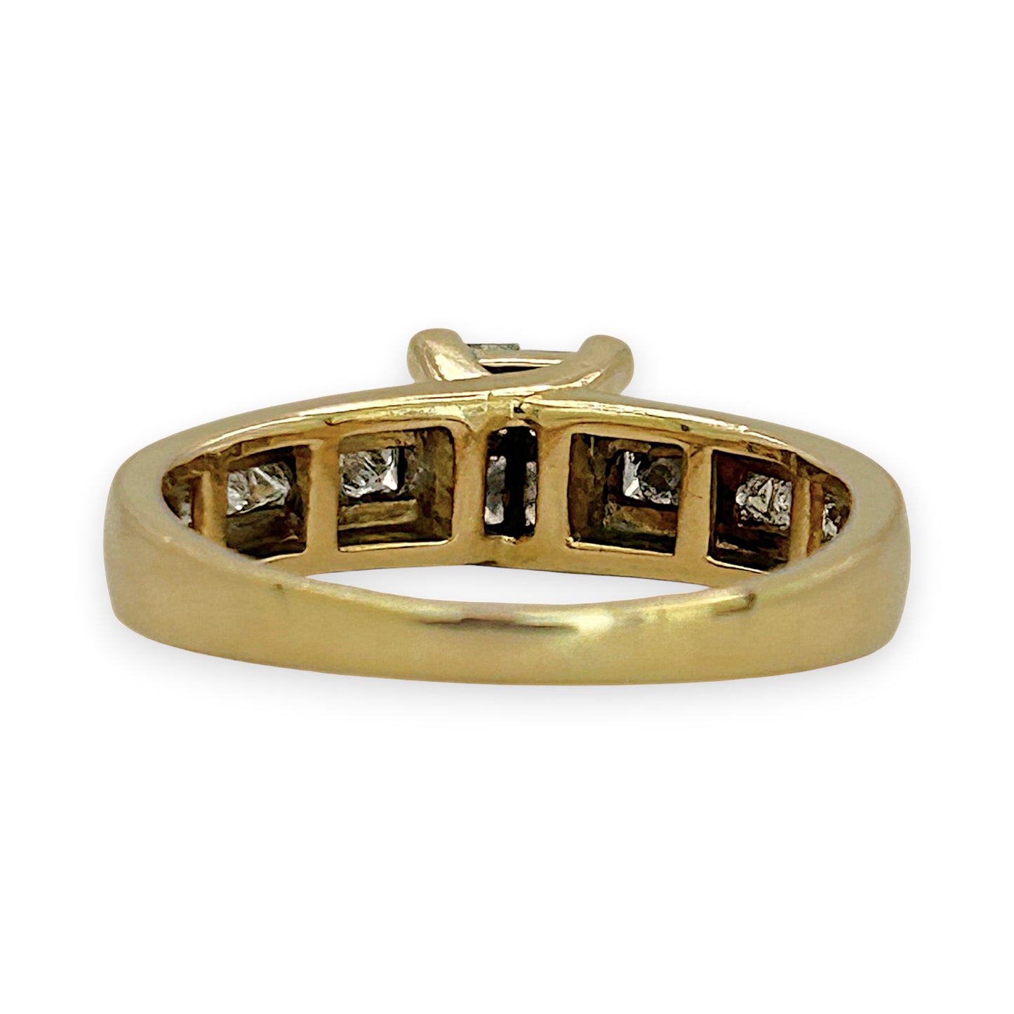 NZGD | 18ct Gold Princess Brilliance Ring Valuation $6,200
