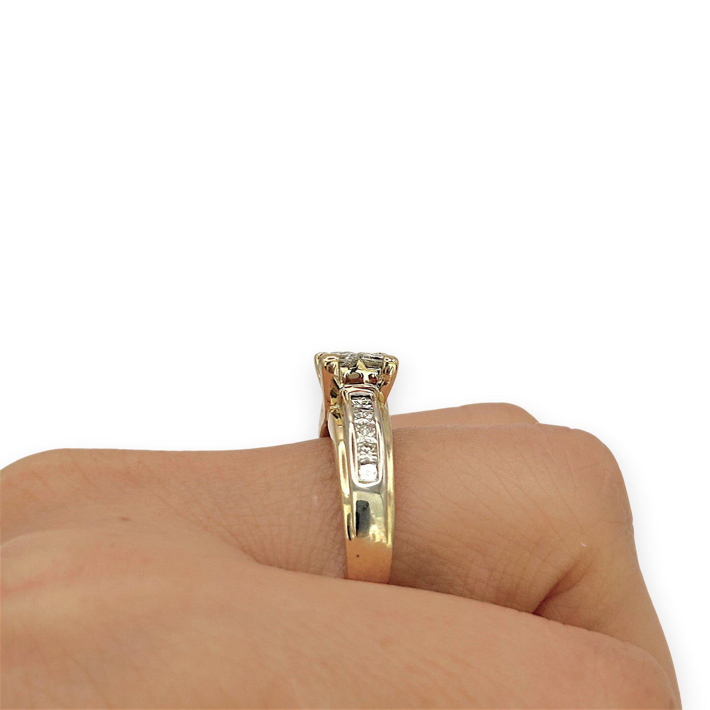 NZGD | 18ct Gold Princess Brilliance Ring Valuation $6,200