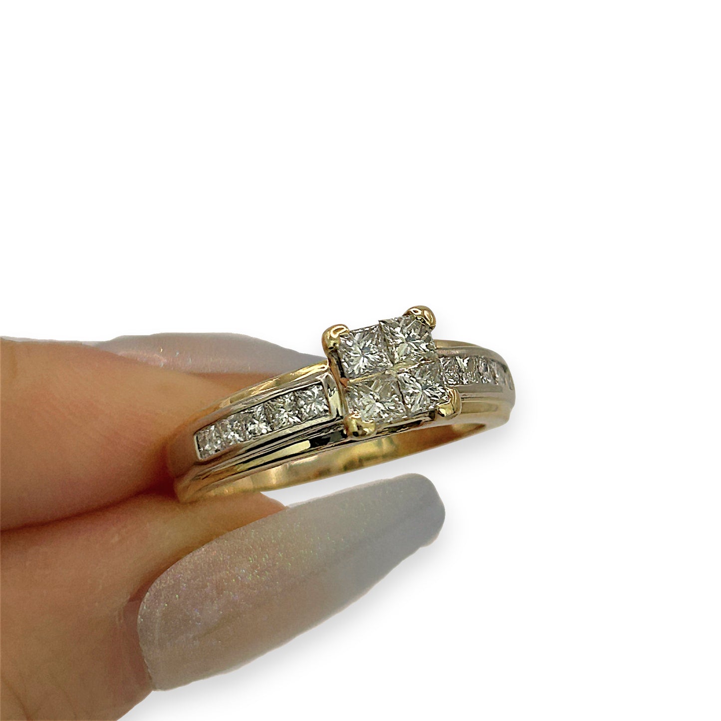 NZGD | 18ct Gold Princess Brilliance Ring Valuation $6,200