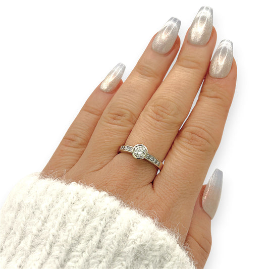 NZGD | 18ct Gold Starlit Horizon Ring Valuation $5,500
