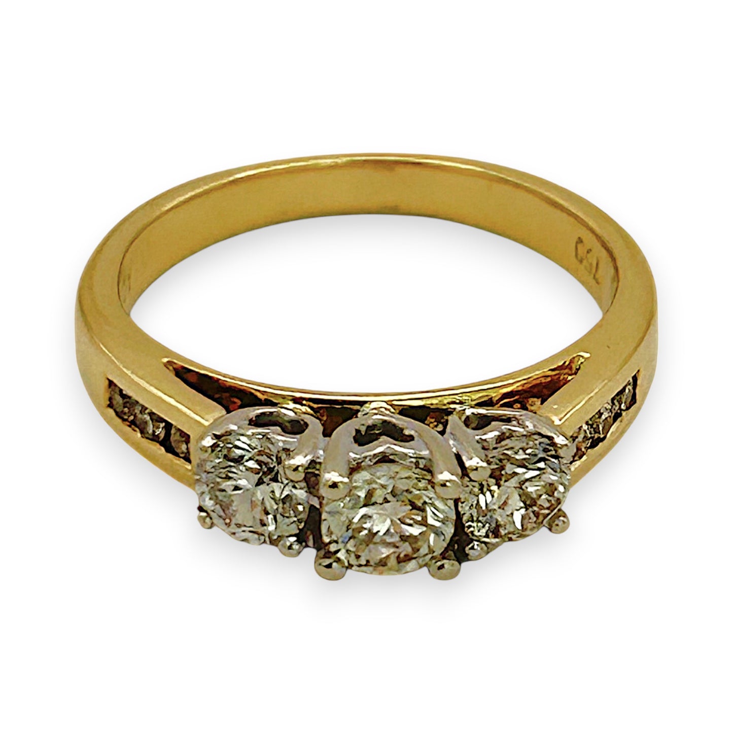 NZGD | 18ct Gold Celestial Harmony Trio Ring Valuation $4,800