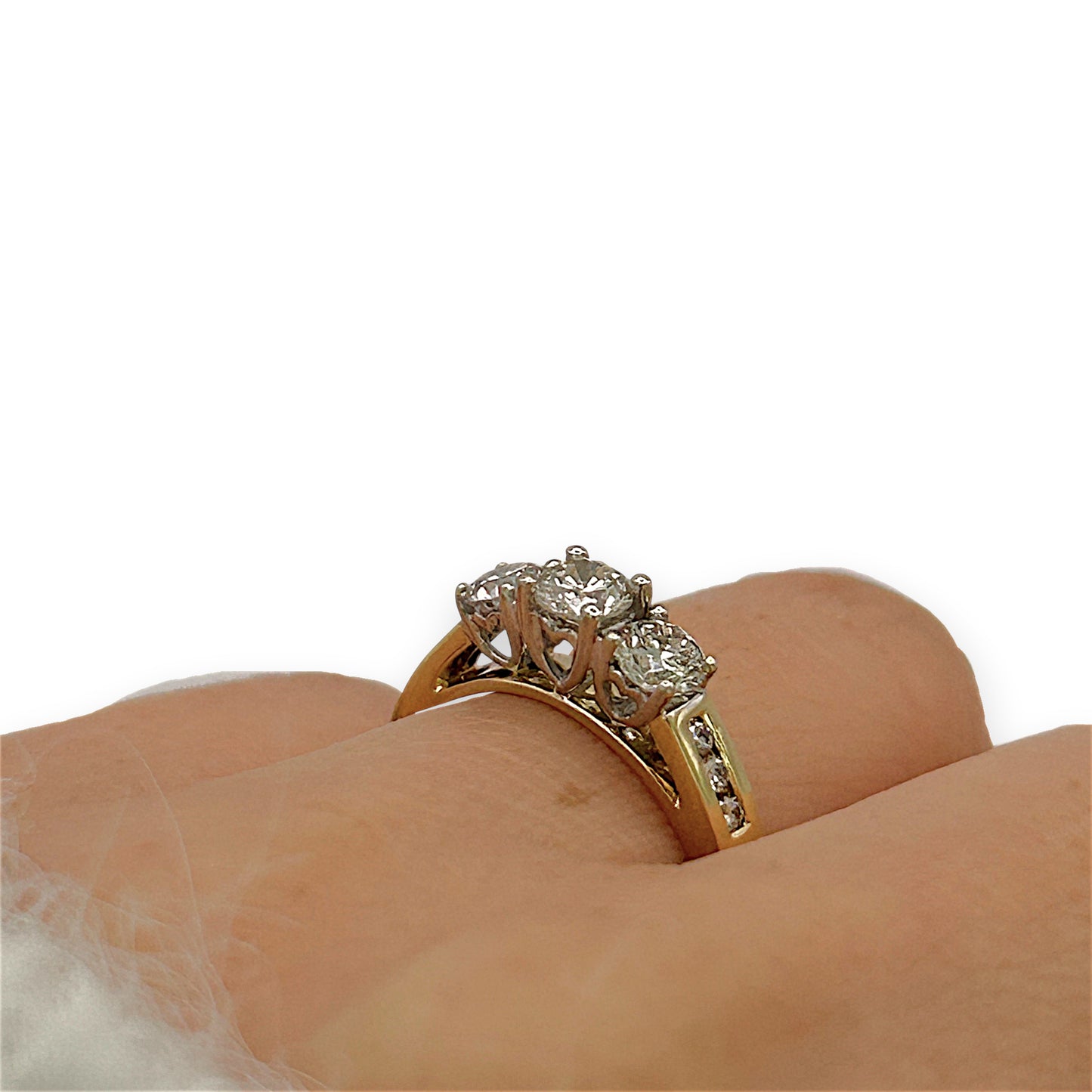 NZGD | 18ct Gold Celestial Harmony Trio Ring Valuation $4,800