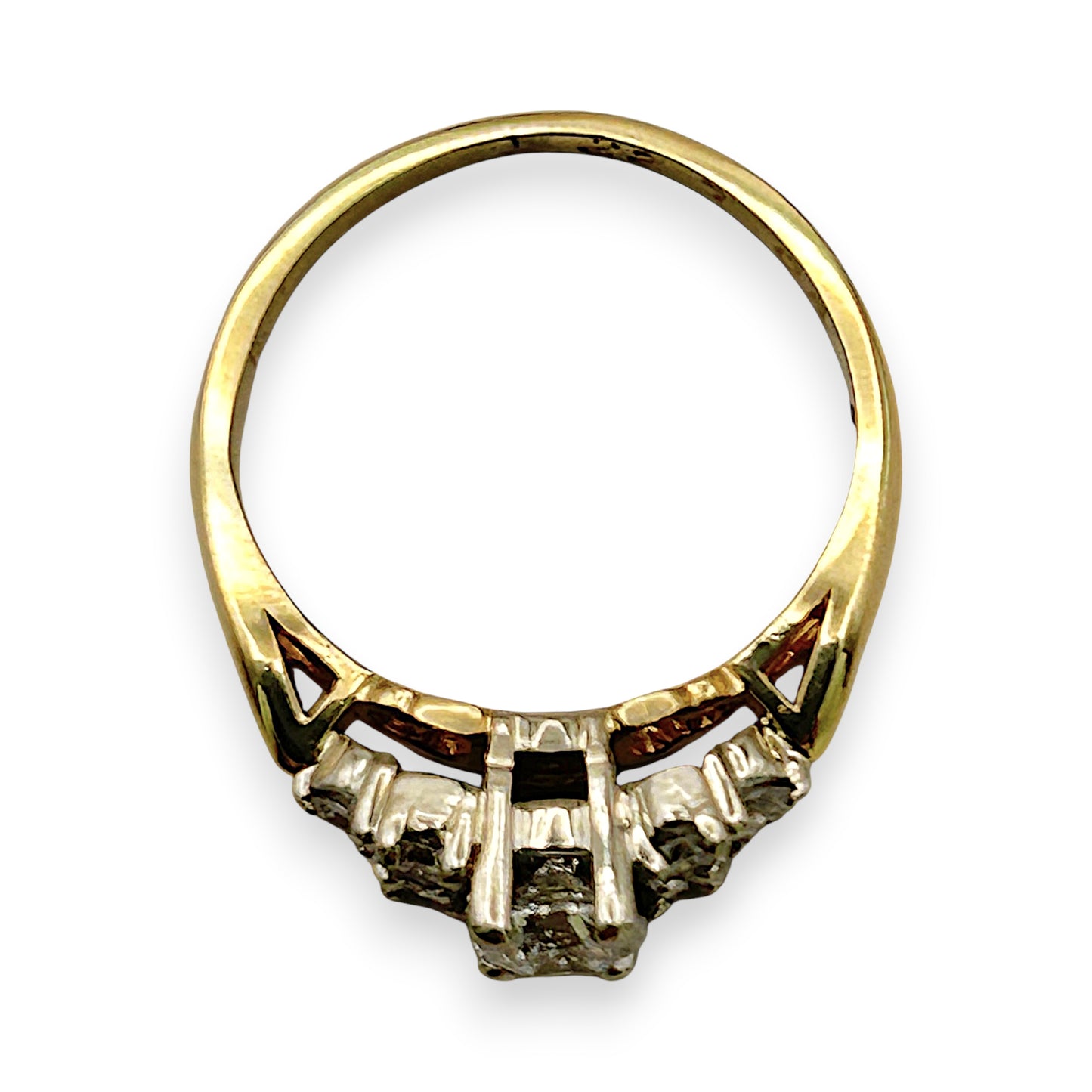 NZGD | 18ct Gold Diamond Radiance Cluster Ring Valuation $3,650