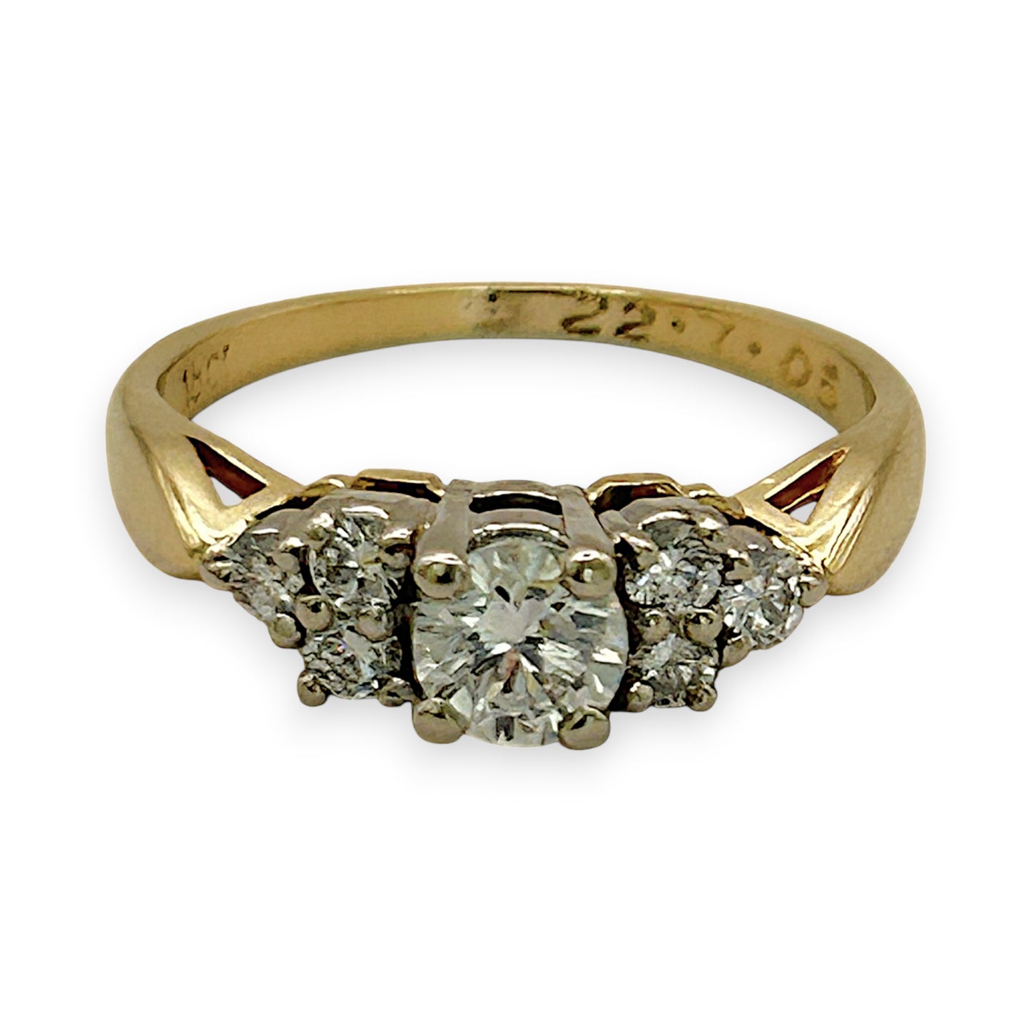 NZGD | 18ct Gold Diamond Radiance Cluster Ring Valuation $3,650