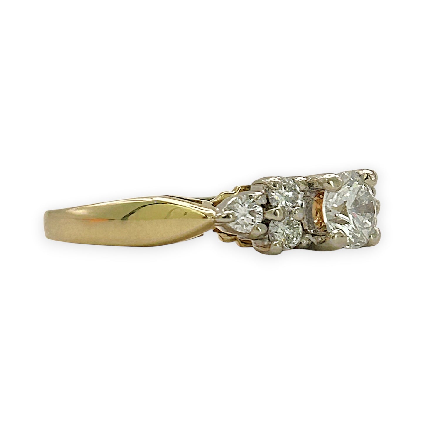 NZGD | 18ct Gold Diamond Radiance Cluster Ring Valuation $3,650