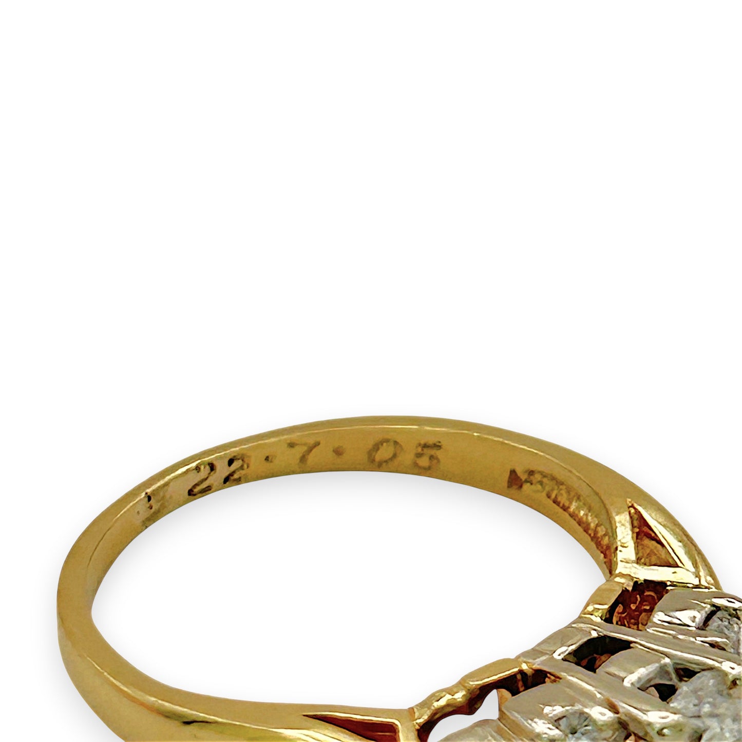 NZGD | 18ct Gold Diamond Radiance Cluster Ring Valuation $3,650