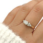 NZGD | 18ct Gold Diamond Radiance Cluster Ring Valuation $3,650
