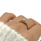 NZGD | 18ct Gold Diamond Radiance Cluster Ring Valuation $3,650
