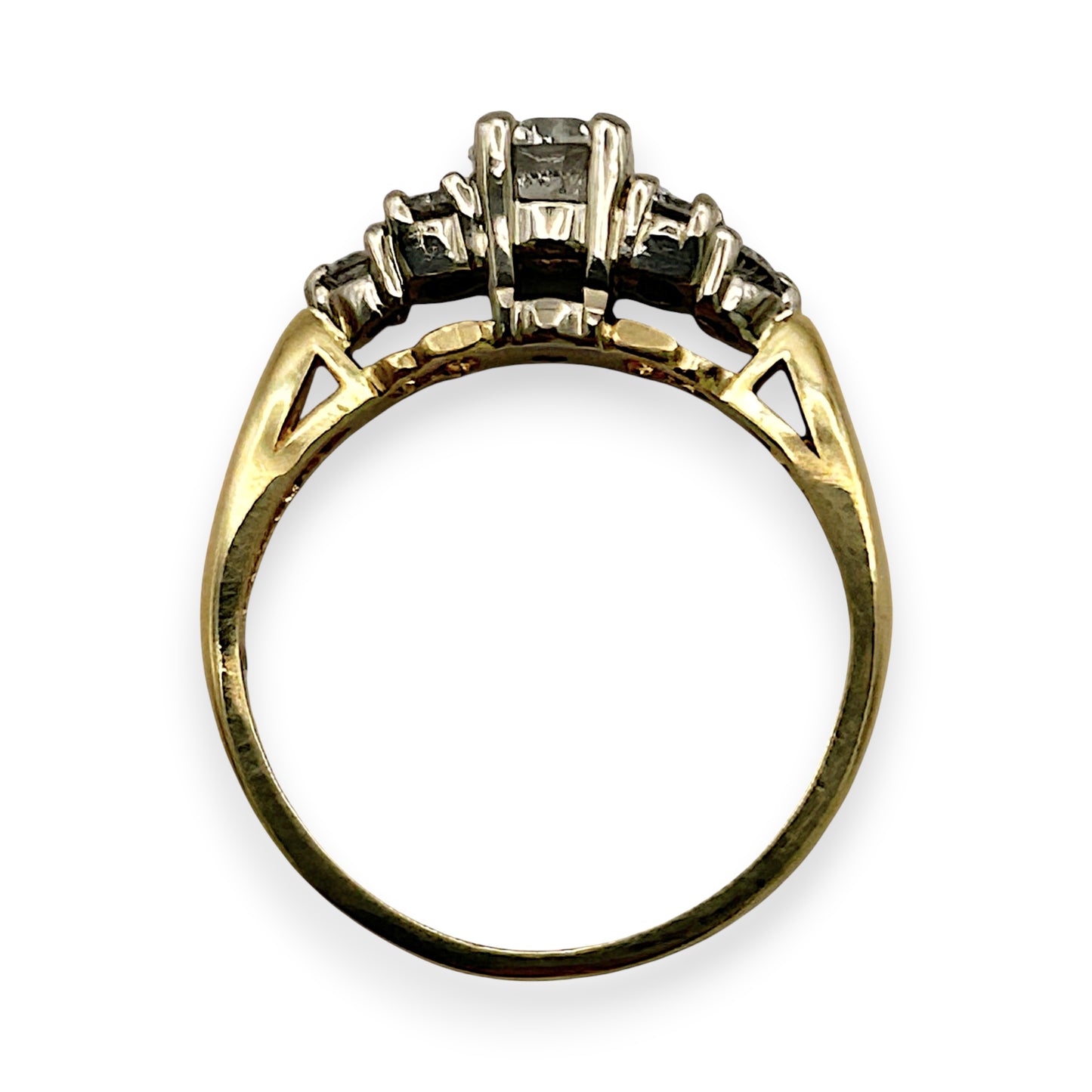 NZGD | 18ct Gold Diamond Radiance Cluster Ring Valuation $3,650