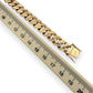 NZGD | 18ct Gold Dual Glow Sovereign Cuban Link Bracelet 18.5cm