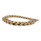 NZGD | 18ct Gold Dual Glow Sovereign Cuban Link Bracelet 18.5cm