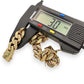 NZGD | 18ct Gold Dual Glow Sovereign Cuban Link Bracelet 18.5cm