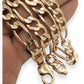 NZGD | 10ct Gold 49.64g MHJ Masterlink Figaro Chain 58cm