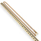 NZGD | 9ct Gold Refined Round‑Edge Curb Chain 56cm