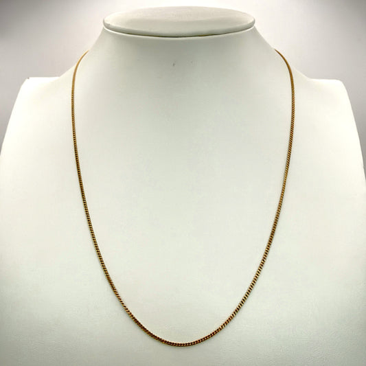 NZGD | 9ct Gold Classic Everyday Curb Chain 46cm