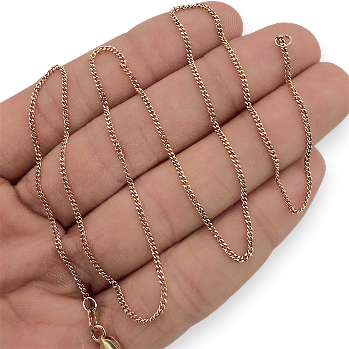 NZGD | 9ct Gold Classic Everyday Curb Chain 46cm