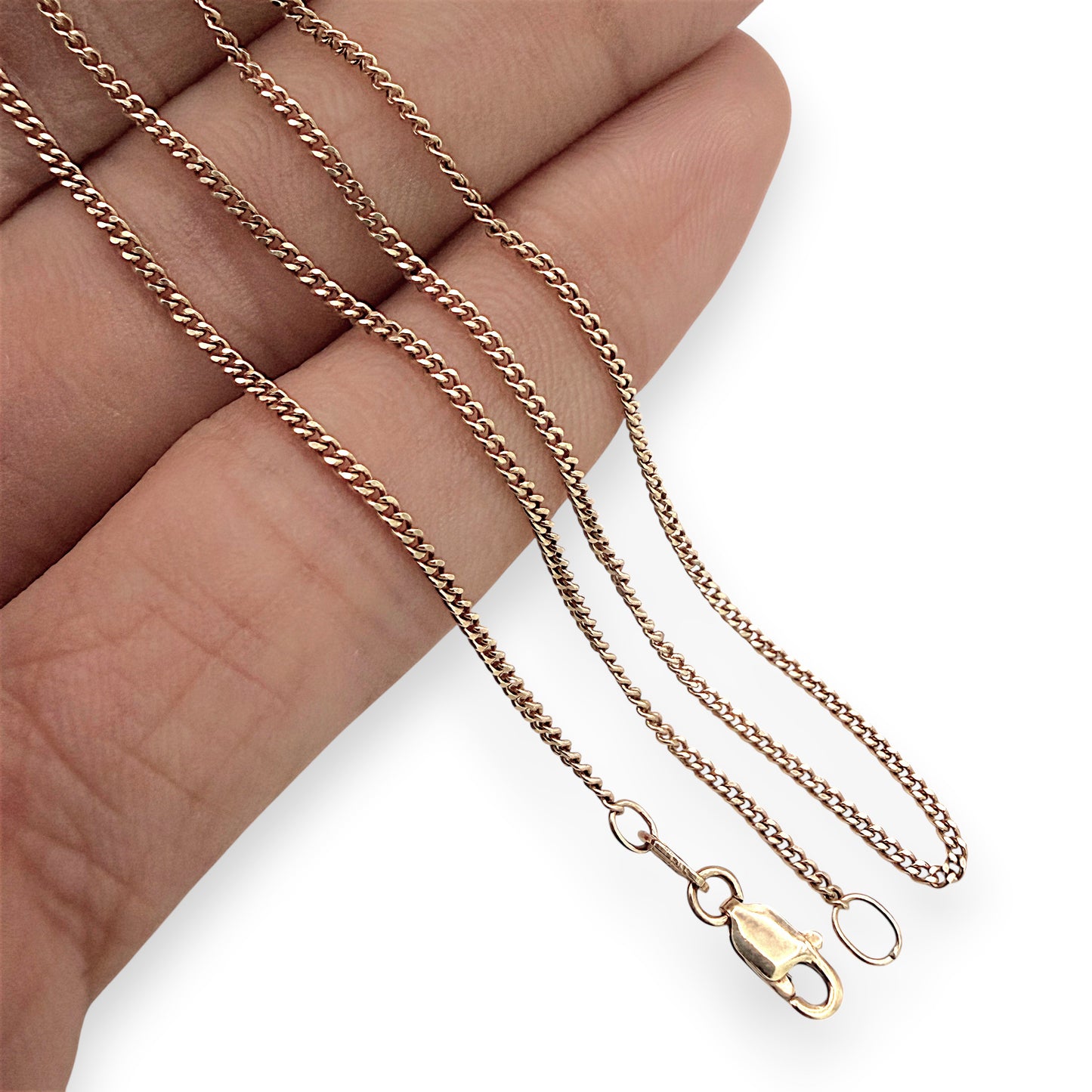 NZGD | 9ct Gold Classic Everyday Curb Chain 46cm
