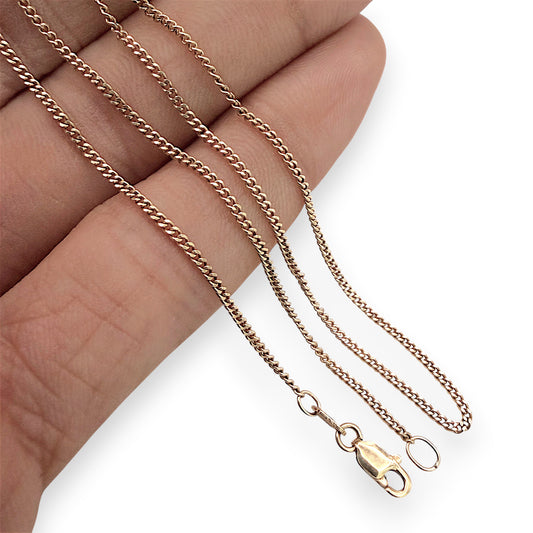 NZGD | 9ct Gold Classic Everyday Curb Chain 46cm