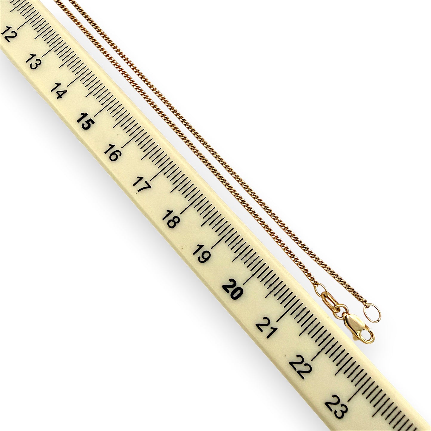 NZGD | 9ct Gold Classic Everyday Curb Chain 46cm