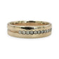 NZGD | 9ct Gold Brilliant Diamond Eternity Band Ring Size W