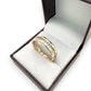 NZGD | 9ct Gold Brilliant Diamond Eternity Band Ring Size W