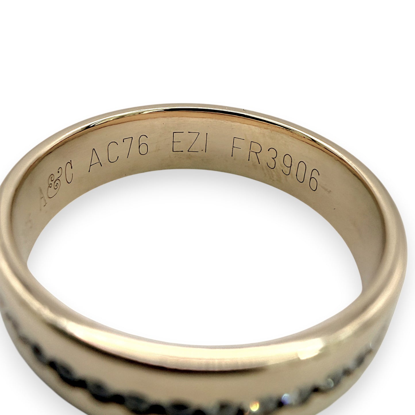 NZGD | 9ct Gold Brilliant Diamond Eternity Band Ring Size W
