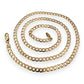 NZGD | 10ct Gold MICHAEL HILL Crestline Curb Chain 62cm