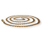 NZGD | 10ct Gold MICHAEL HILL Crestline Curb Chain 62cm