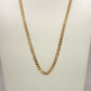 NZGD | 10ct Gold MICHAEL HILL Crestline Curb Chain 62cm