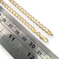 NZGD | 10ct Gold MICHAEL HILL Crestline Curb Chain 62cm