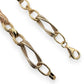 NZGD | 18ct Y/R Gold Twilight Dual‑Tone Twist‑Link Bracelet 19cm