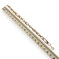 NZGD | 18ct Y/R Gold Twilight Dual‑Tone Twist‑Link Bracelet 19cm