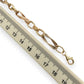 NZGD | 18ct Y/R Gold Twilight Dual‑Tone Twist‑Link Bracelet 19cm