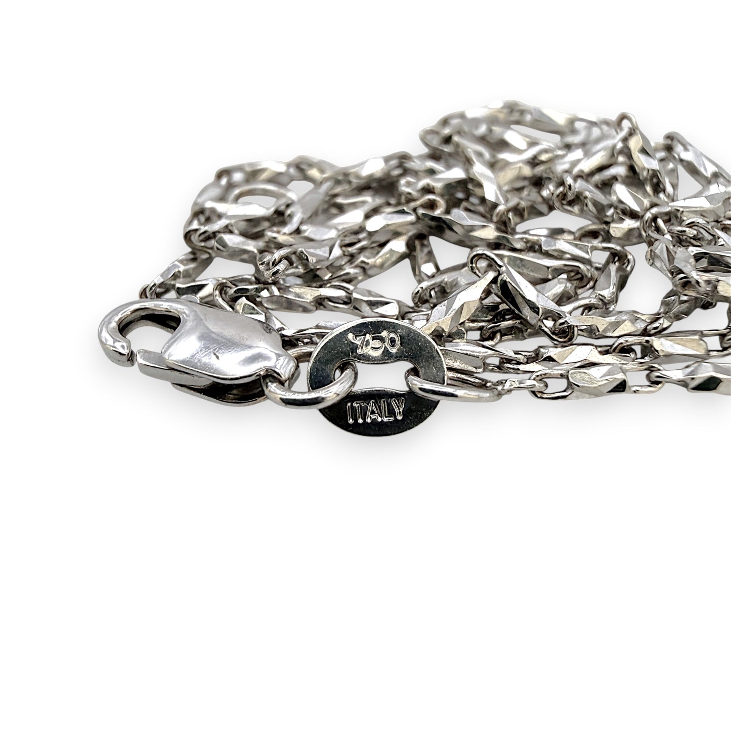 NZGD | 18ct Gold Lumière Bar Chain 45cm