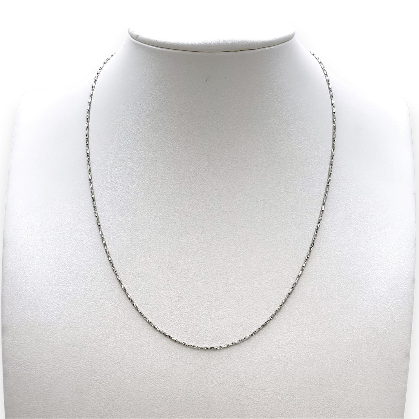 NZGD | 18ct Gold Lumière Bar Chain 45cm